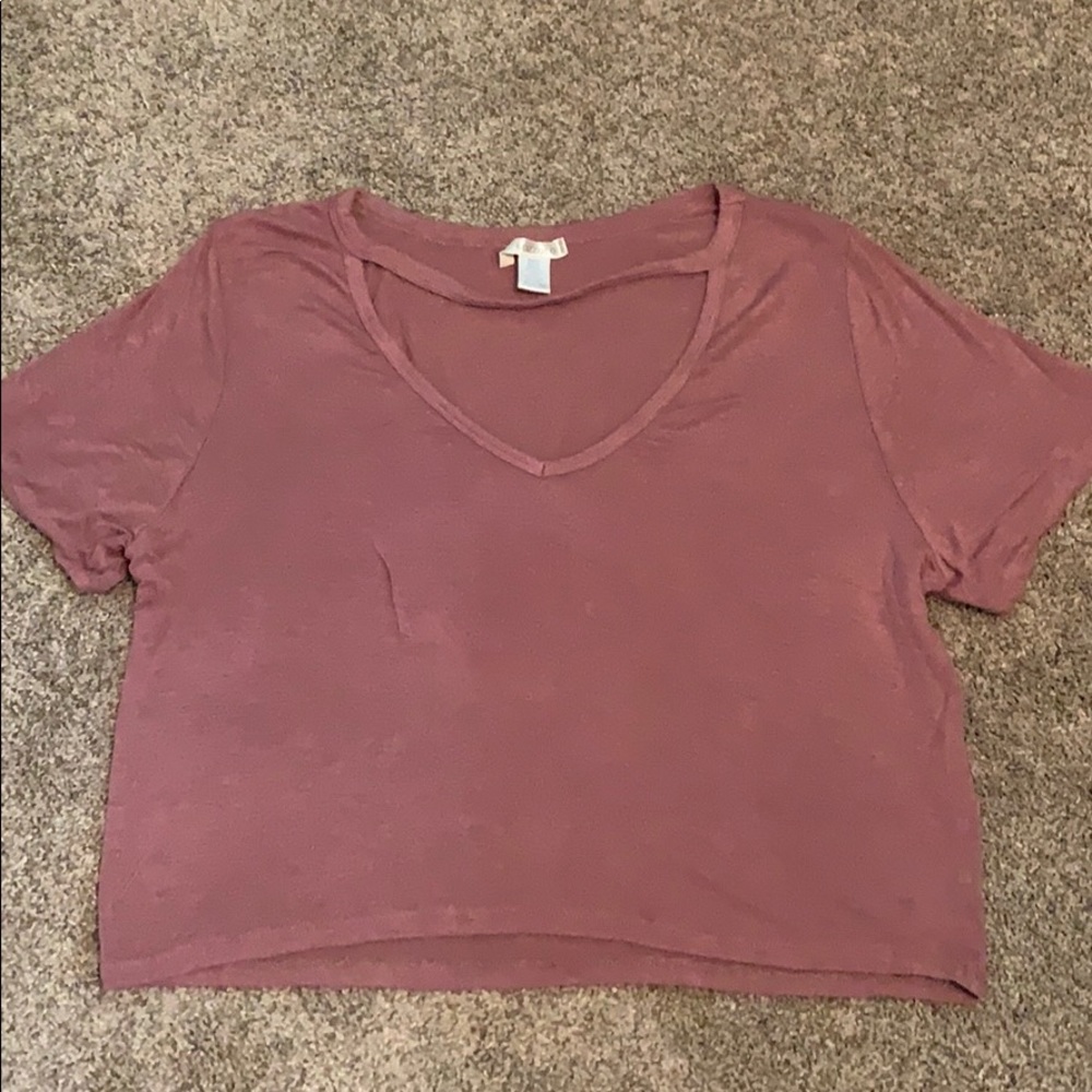 Cropped shirt